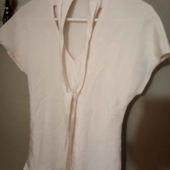 Peter Cohen Silk tie blouse - Picture 2 of 5